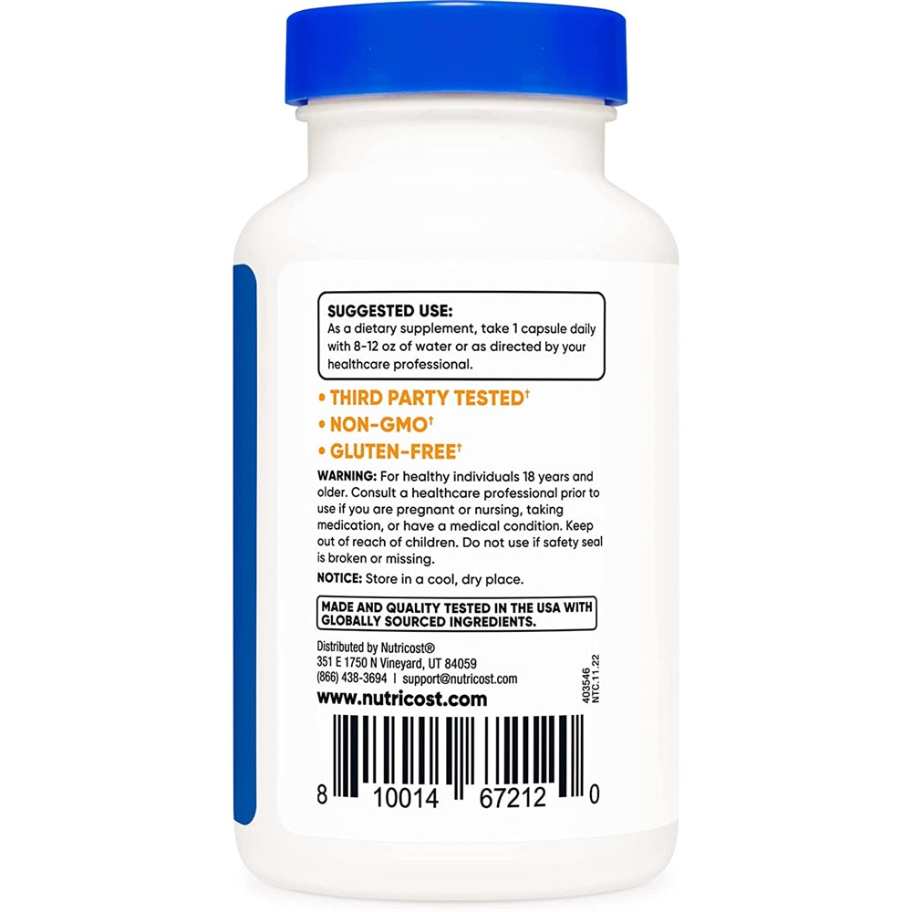 Suplemento niacina Inositol Hexanicotinato 500mg 120 cáp