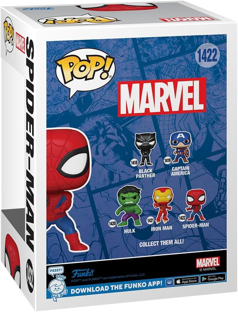 Funko Pop!: Marvel - Spider-Man, figura coleccionable de acción