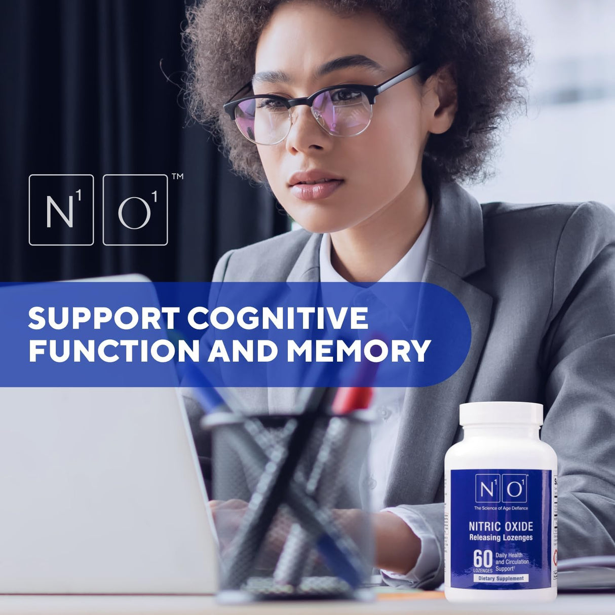 Pastillas de óxido nítrico para apoyo a la salud cardíaca