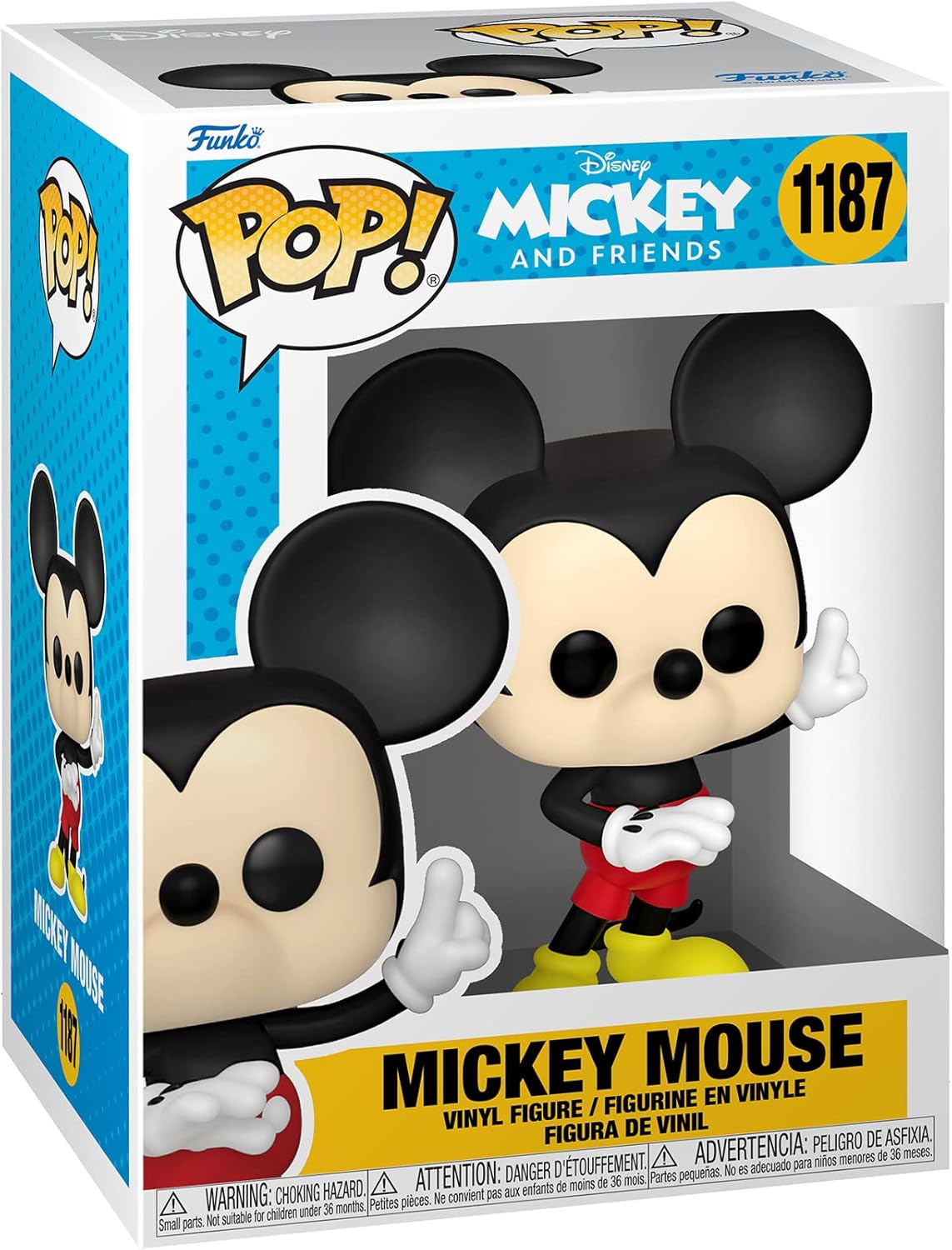 Funko Pop! Disney Clásicos: Mickey y Amigos - Mickey Mouse