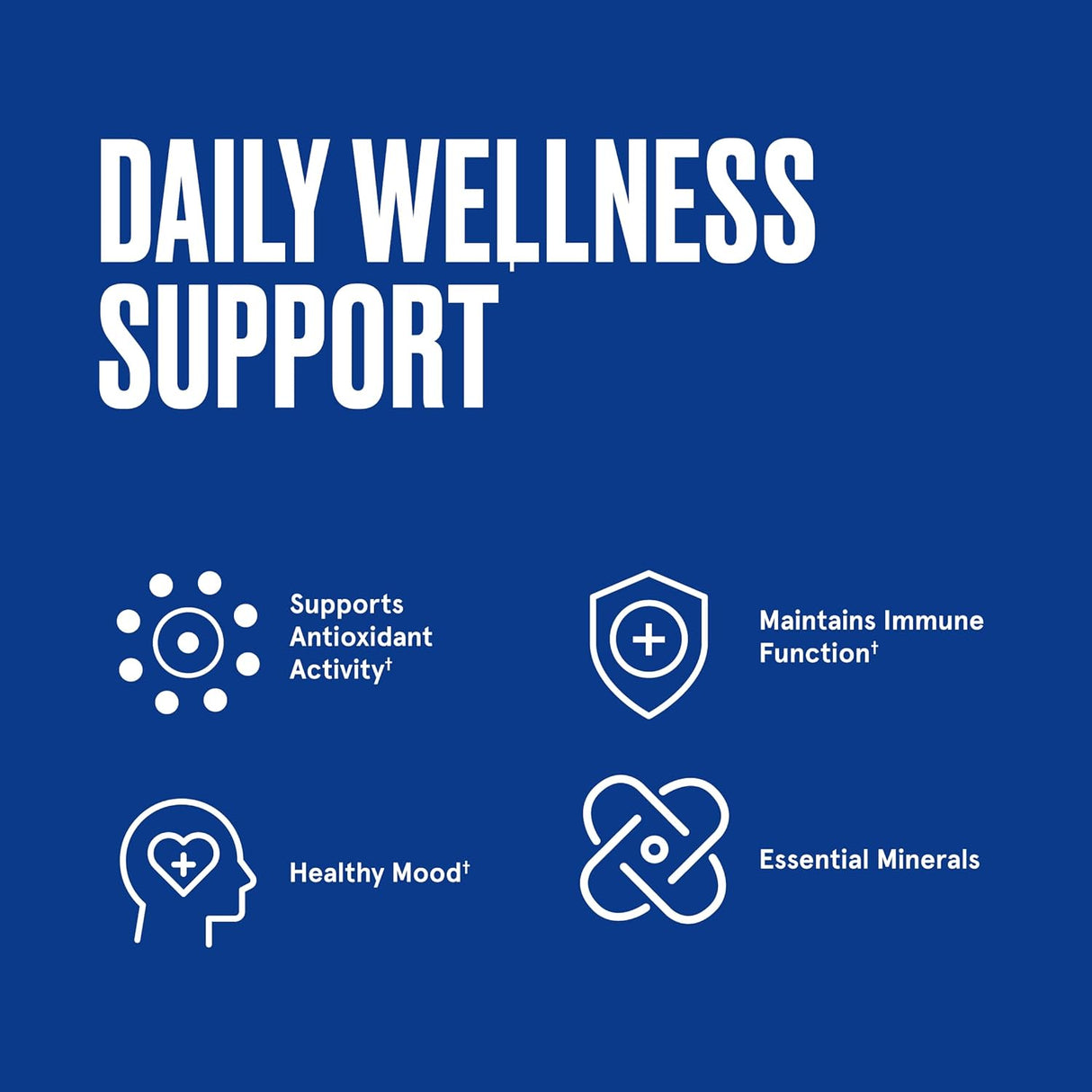 Suplemento Zinc con cápsulas de cobre estado de ánimo 60 un