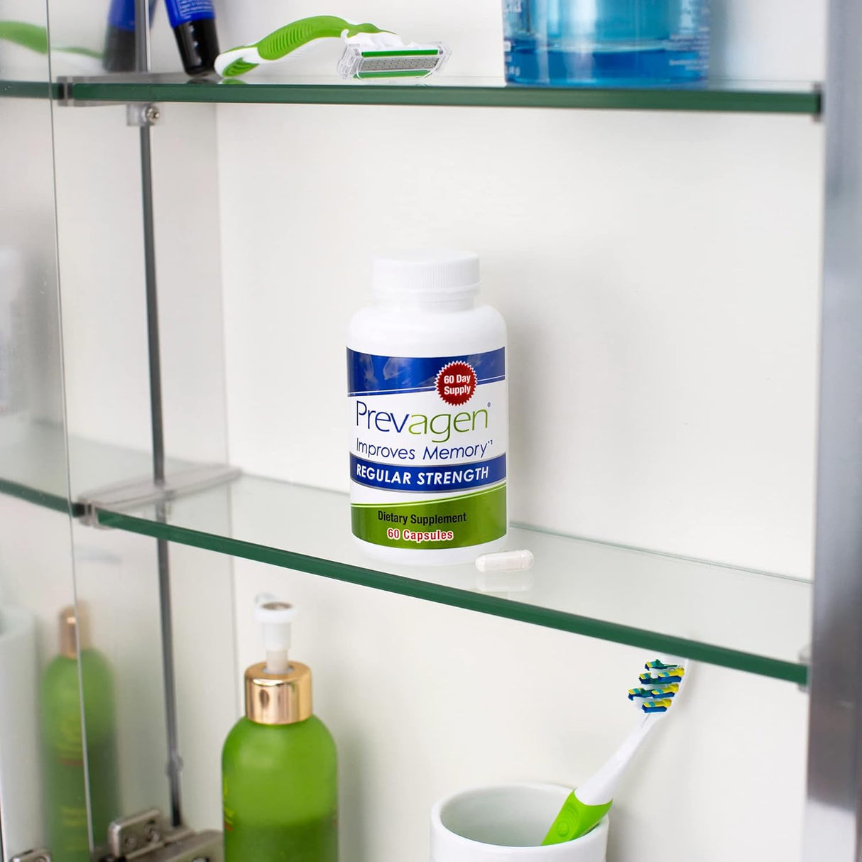 Suplemento Prevagen Mejora la memoria fuerza regular 60 cáp