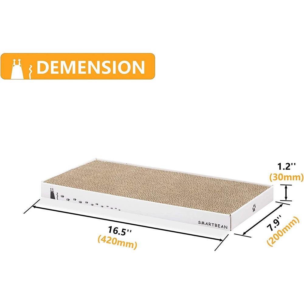 Almohadilla rascadora de cartón para gatos