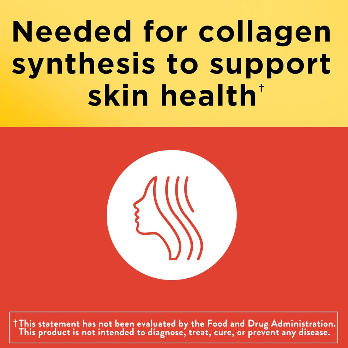 Suplemento Vitamina C masticable de 500 mg inmunológico 150