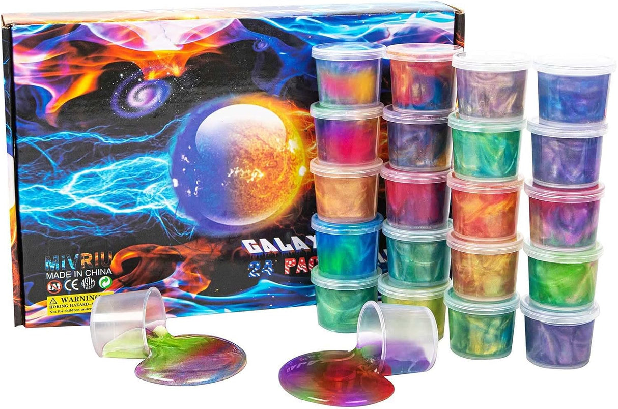 Mini Slime, Galaxy Slime para Fiestas y Premios en Clase
