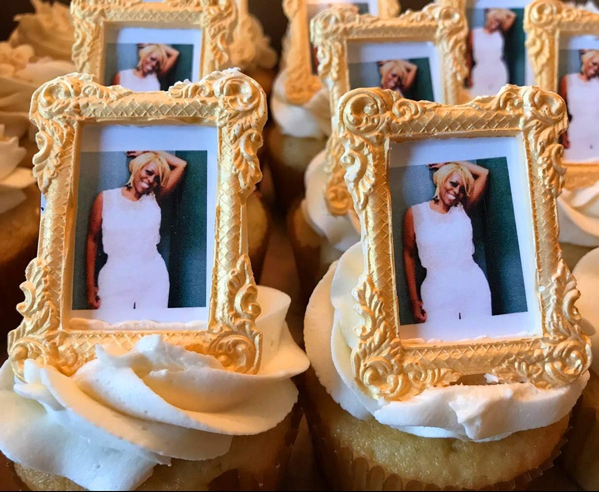 Sakolla Molde de silicona para marco de fotos paquete de 3