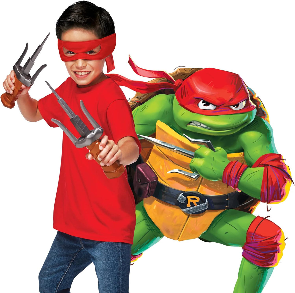 Set de Juego Raphael Sai TMNT por Playmates Toys - Mutant Mayhem