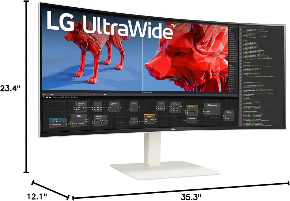 Monitor UltraWide LG 38WR85QC-W 38 WQHD 144Hz 1ms G-SYNC
