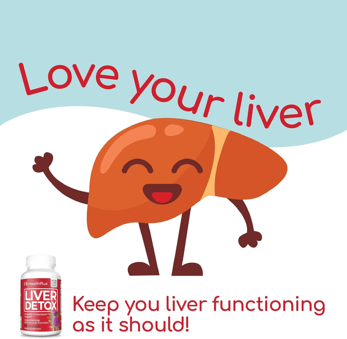 Cápsulas de desintoxicación hepática 60 unidades