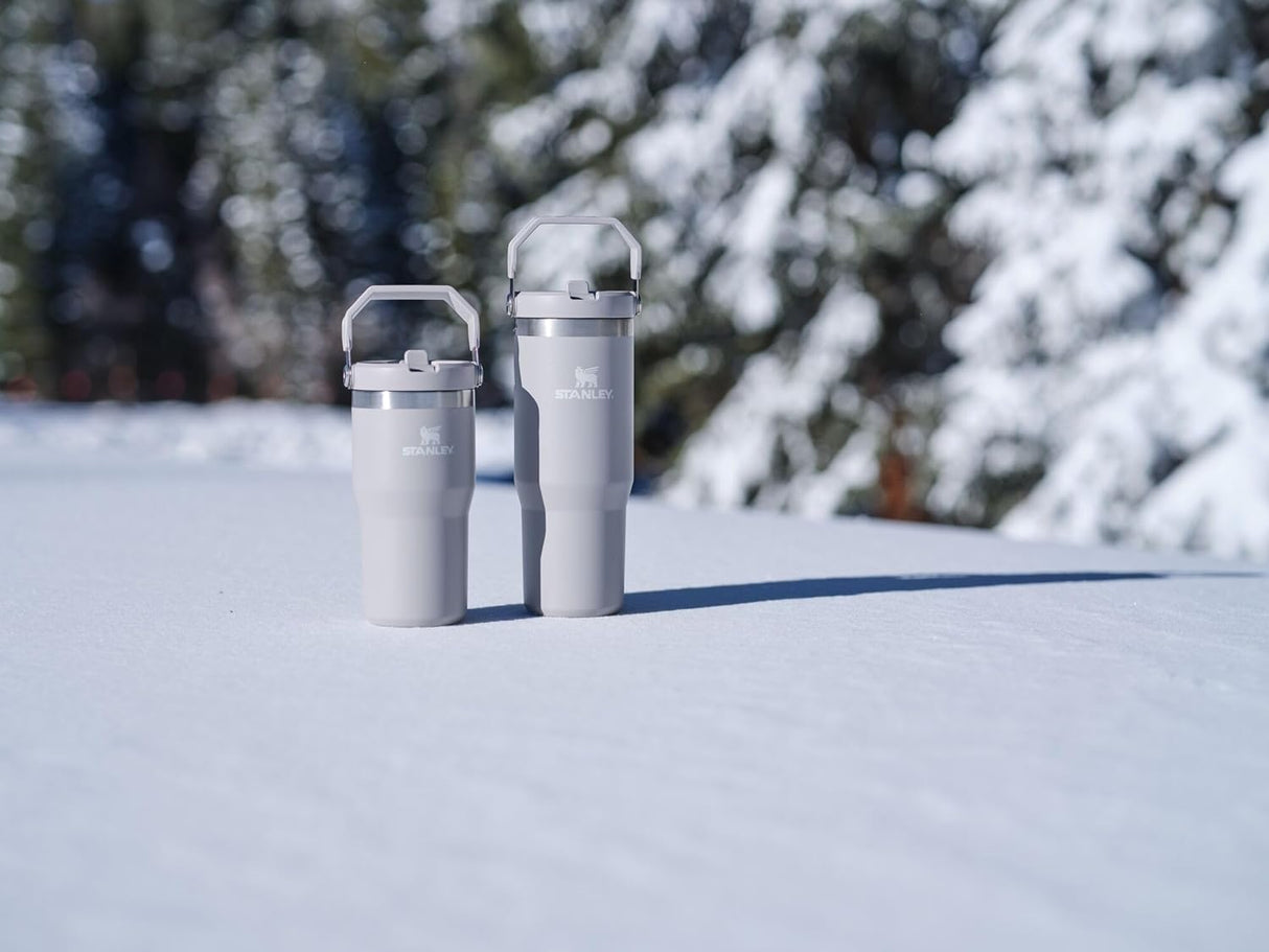 Vaso de Acero Inoxidable con Popote, Modelo IceFlow