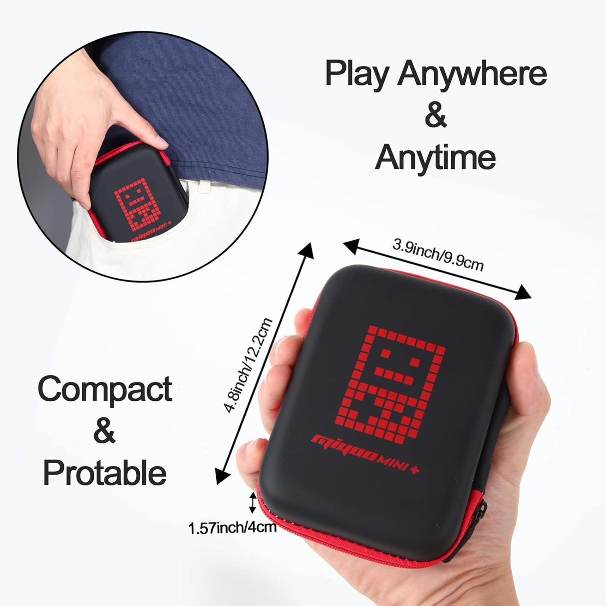 Estuche de viaje duro portátil para consola de juegos