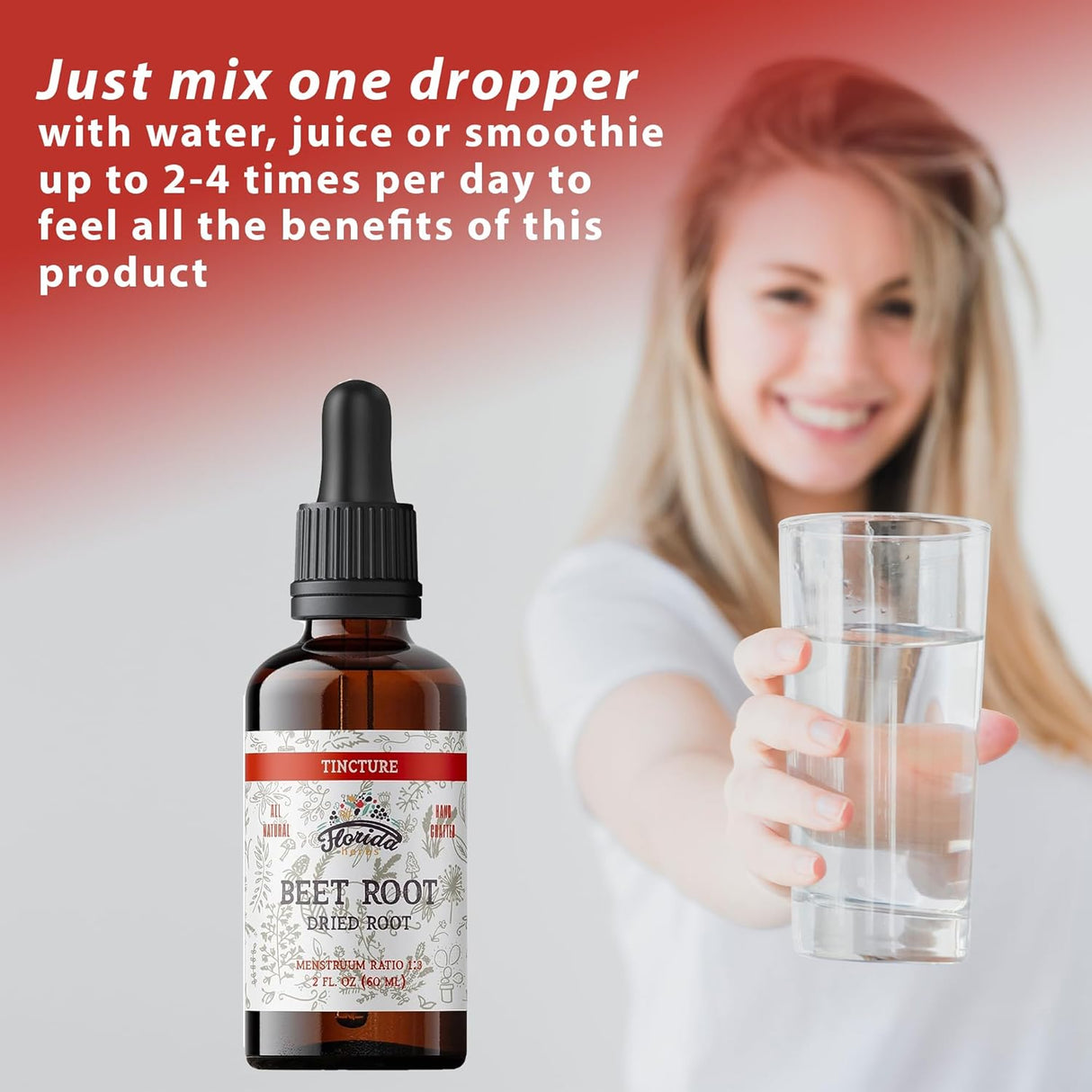 Suplemento Suplemento de raíz de remolacha líquida 2 oz