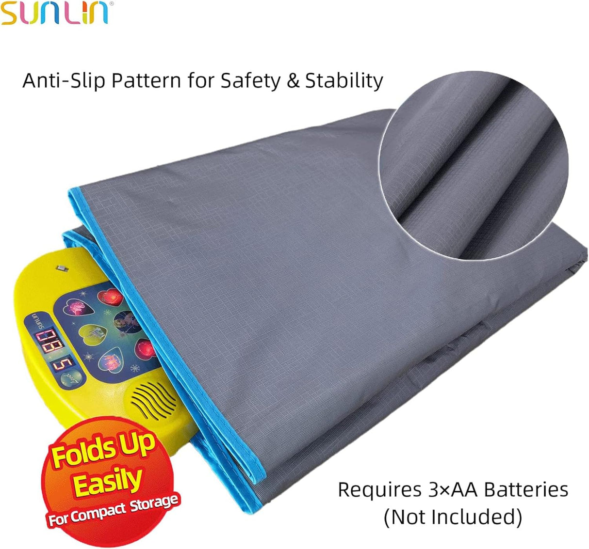 Alfombra de Baile SUNLIN, 7 Modos, 9 Canciones, Regalo Niñas