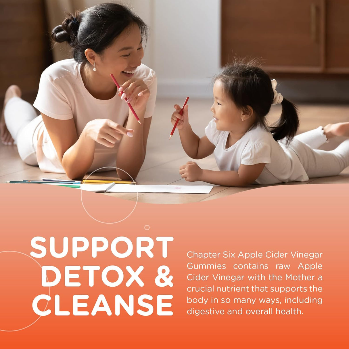 Suplemento de vinagre de sidra de manzana Kosher