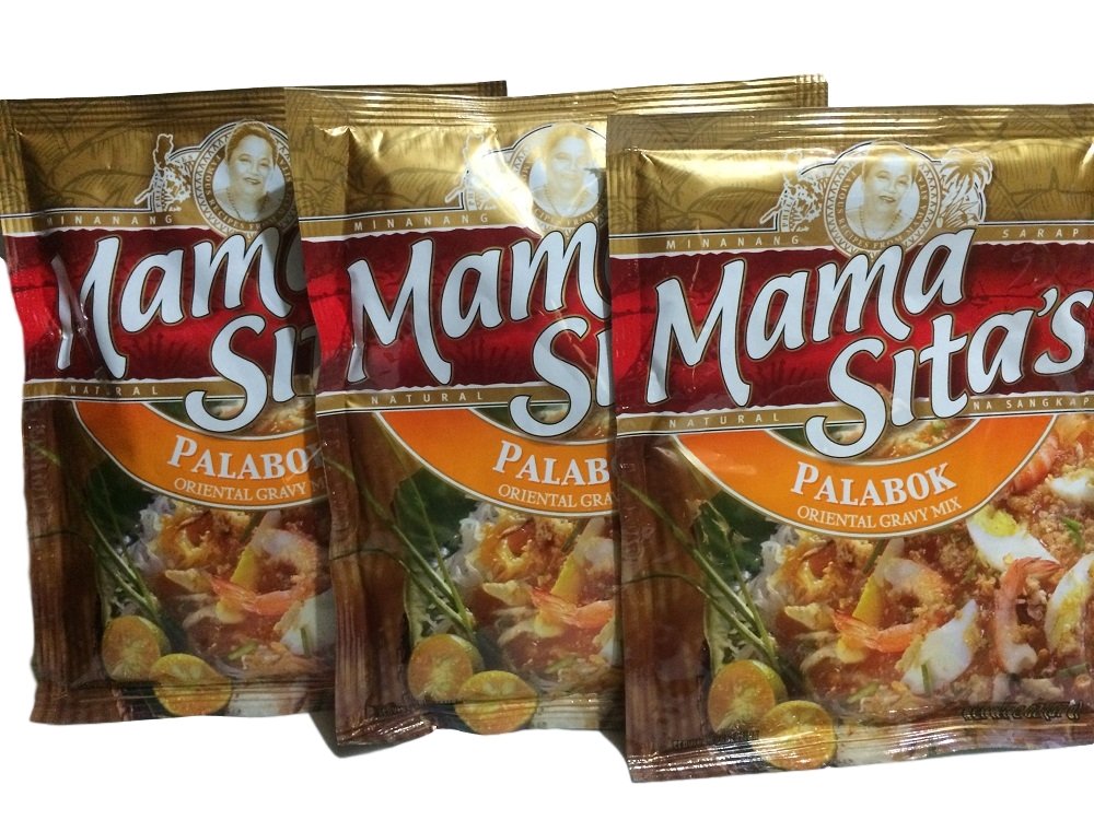 Mezcla de Gravy Palabok Mama Sita's 2oz (Paquete de 3)