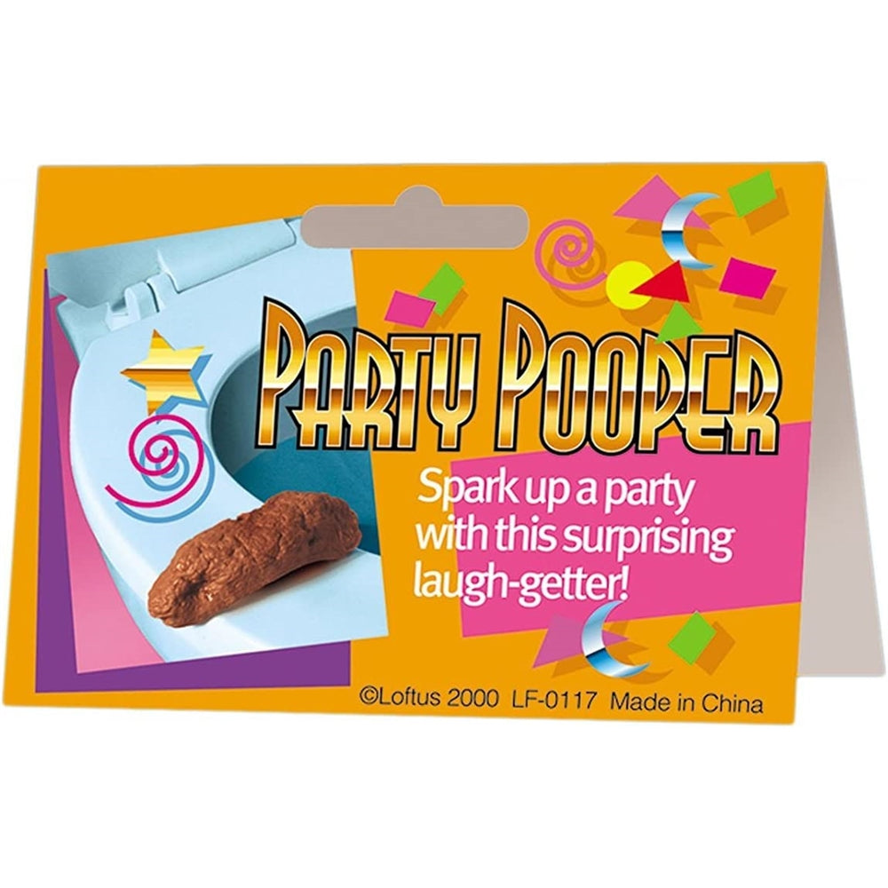 Juguete de broma de caca falsa, marrón, 4 pulgadas