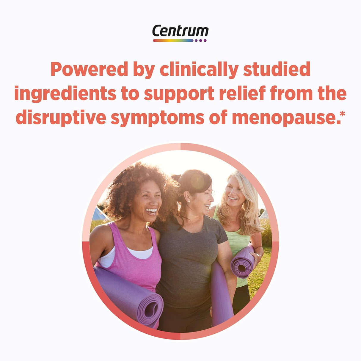 Tabletas de soporte para menopausia Centrum Clear Mind 30 Und.