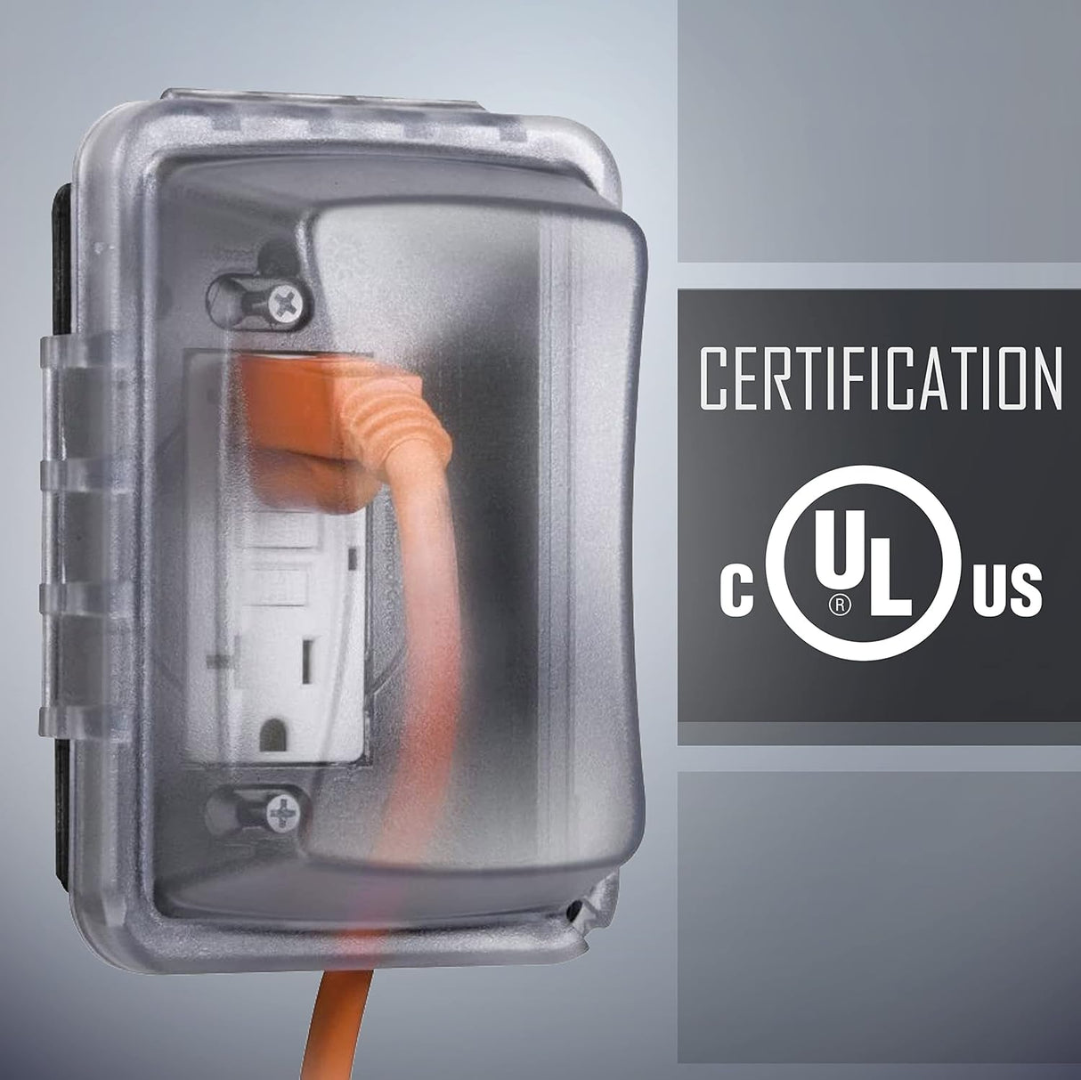 Cubierta de dispositivo de profundidad estándar no metálica