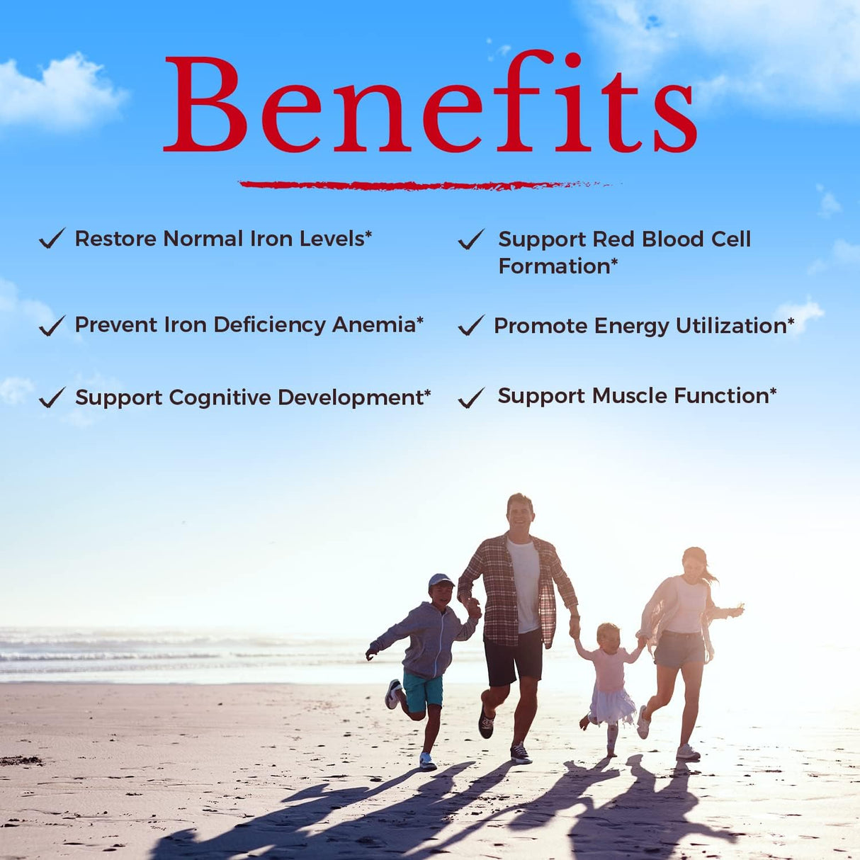 Suplementos Alimenticios hierro carbonilo con vitamina C