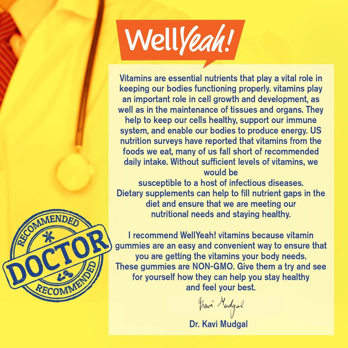 Suplementos de fibra prebiótica para niños WellYeah