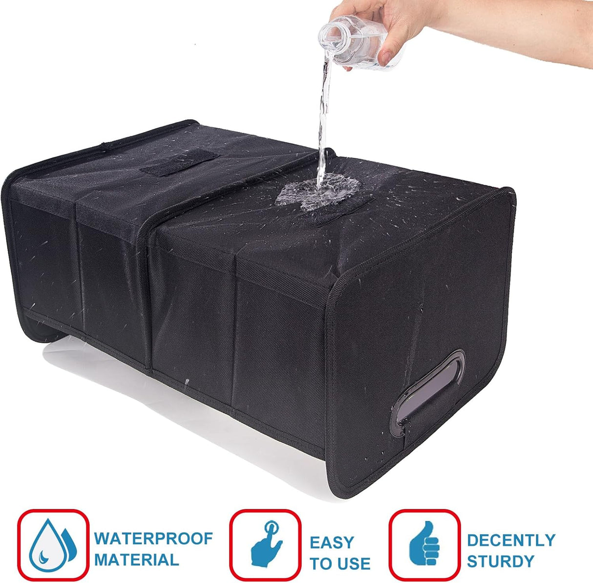 Organizador de Maletero SUV, Sturdy, Impermeable, 35L, B