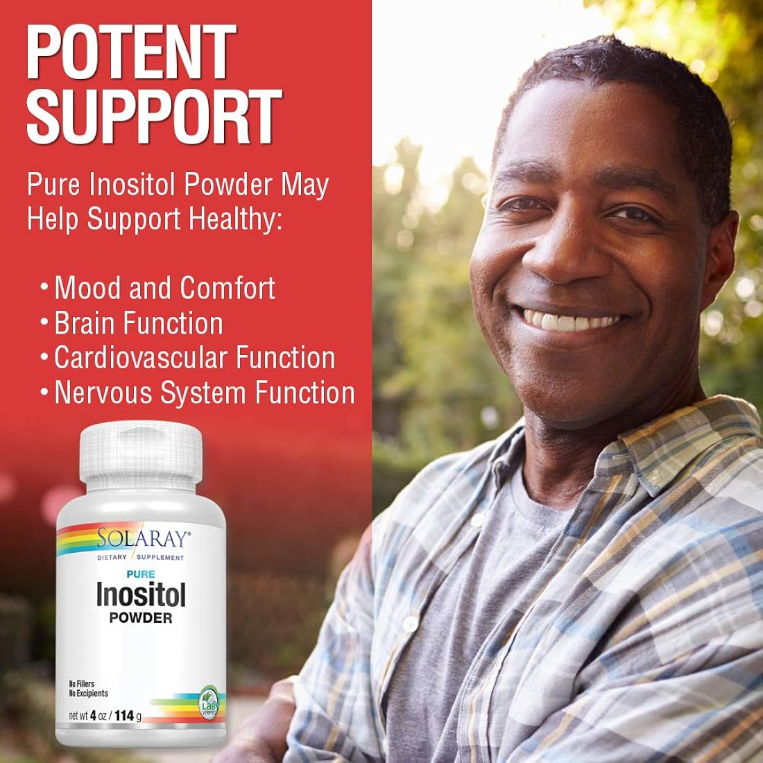 Suplementos Polvo de inositol puro el cerebro saludable