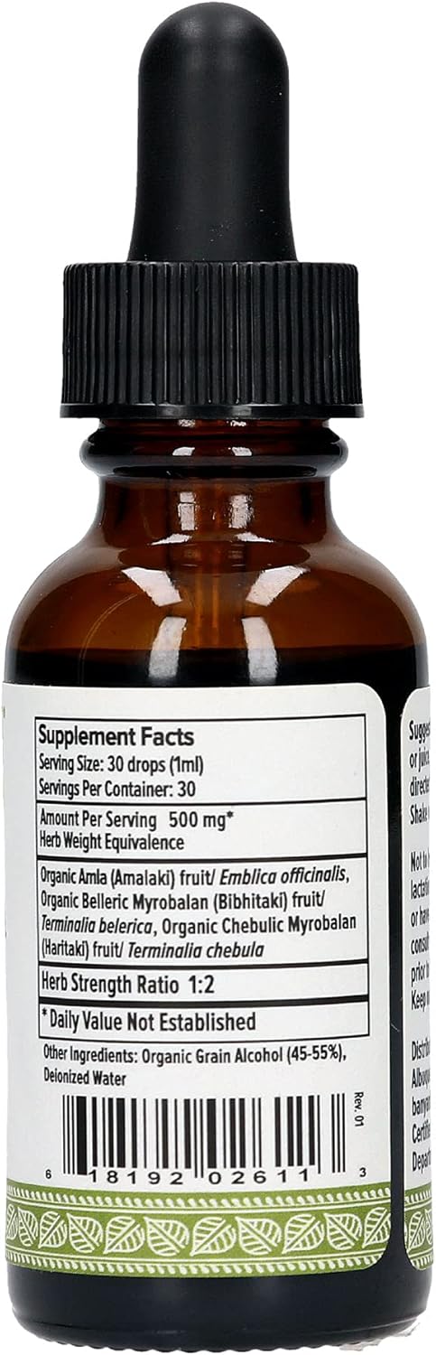 Suplemento Botanicals Extracto de hierbas líquido Triphala