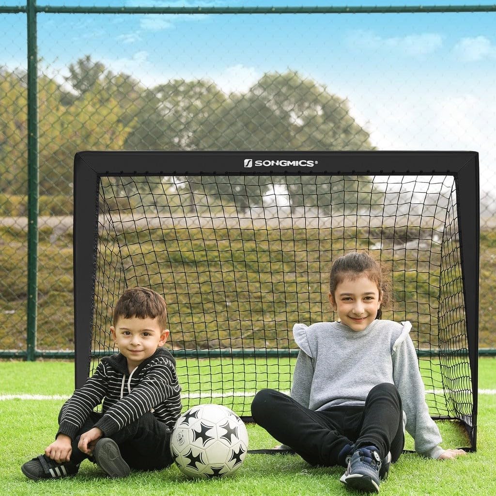 Porterias de futbol plegable para niños, juegos de patio