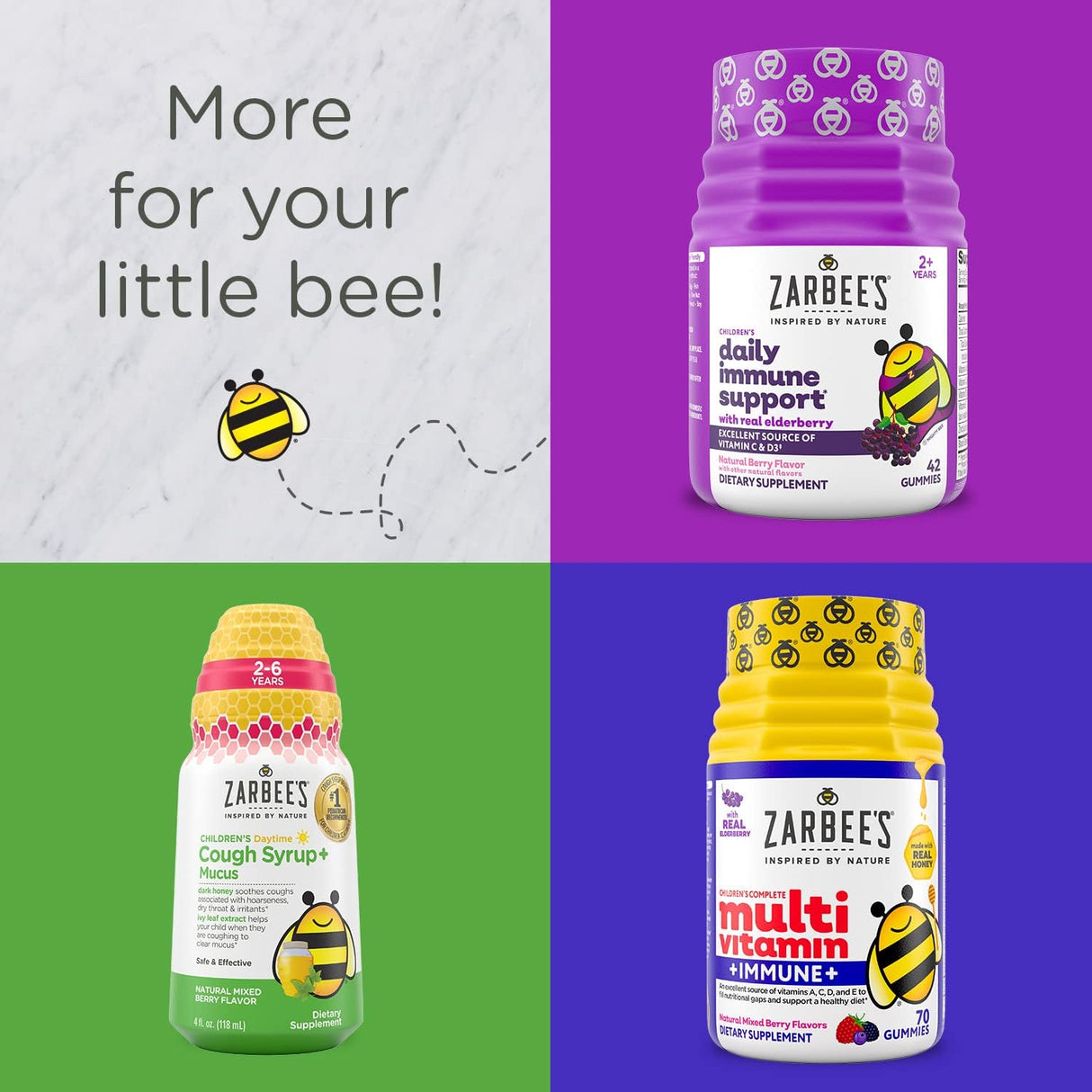 Suplemento Zarbee's soporte del sueño