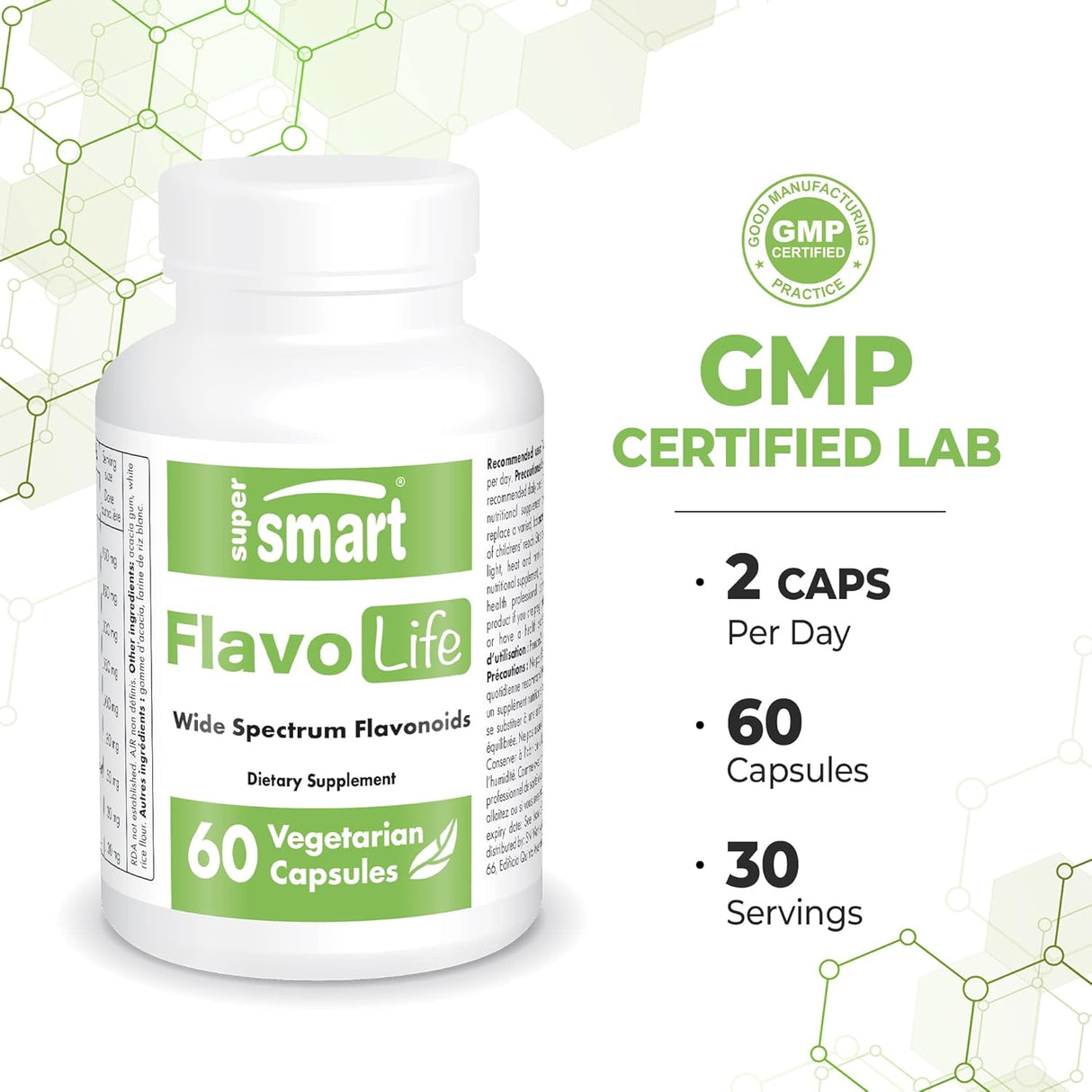 Suplemento del complejo lavonoide Supersmart