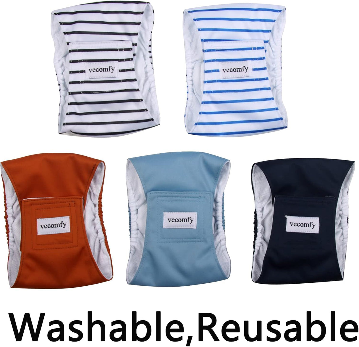 Vecomfy Bandas para vientre para perros macho de primera calidad