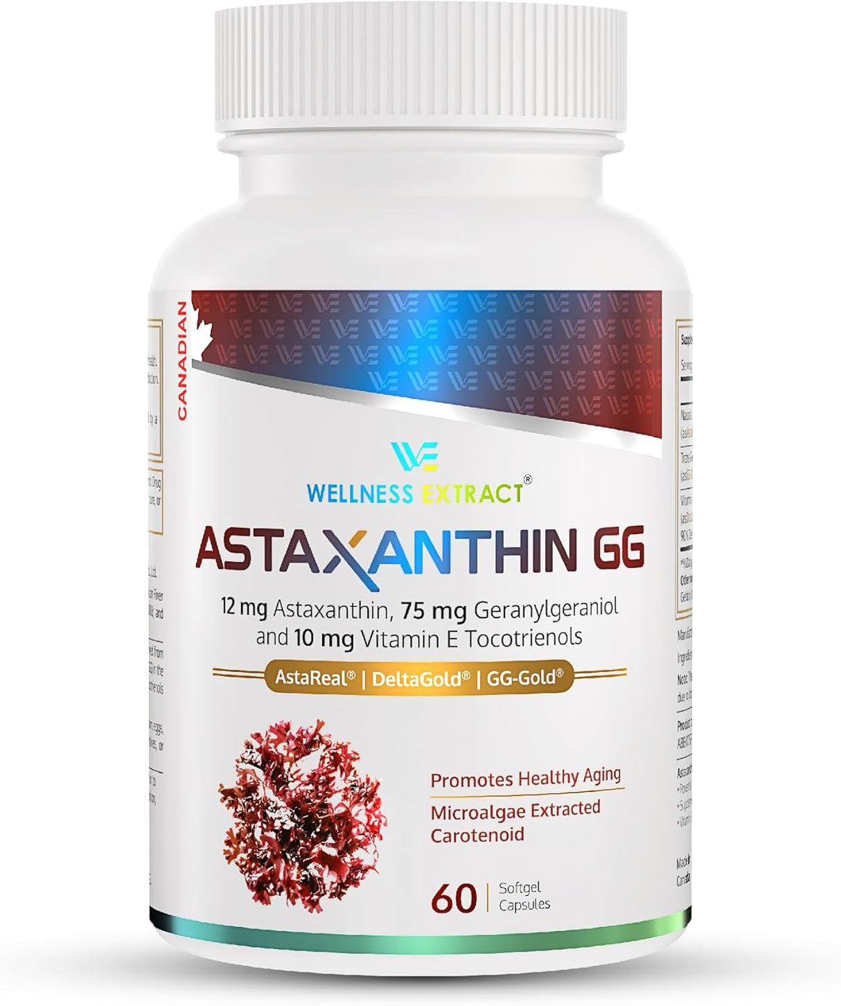 Suplemento Astaxantina-GG Natural Microalgas para los ojos