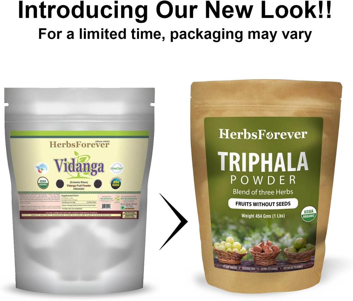 Suplemento Triphala Churna Polvo desintoxicación 454 GMS