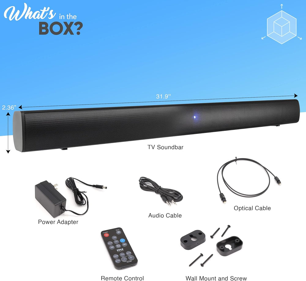 Barra de sonido PYLE-HOME PSBV110B