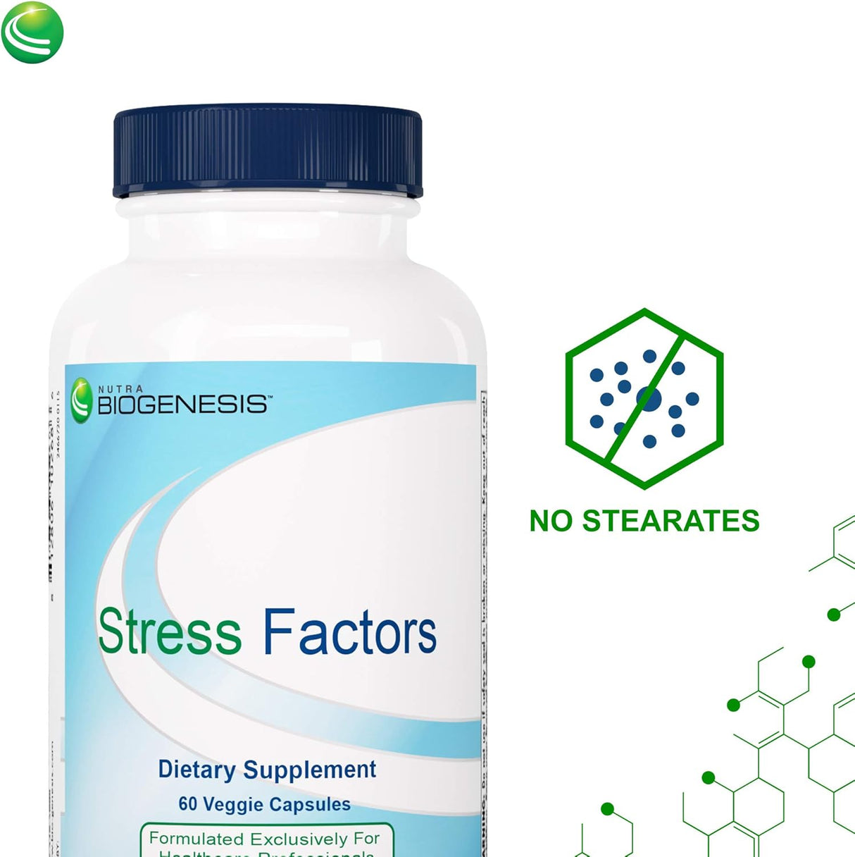 Suplemento Factores de estrés Vitamina B6 Litio y GABA 60UN