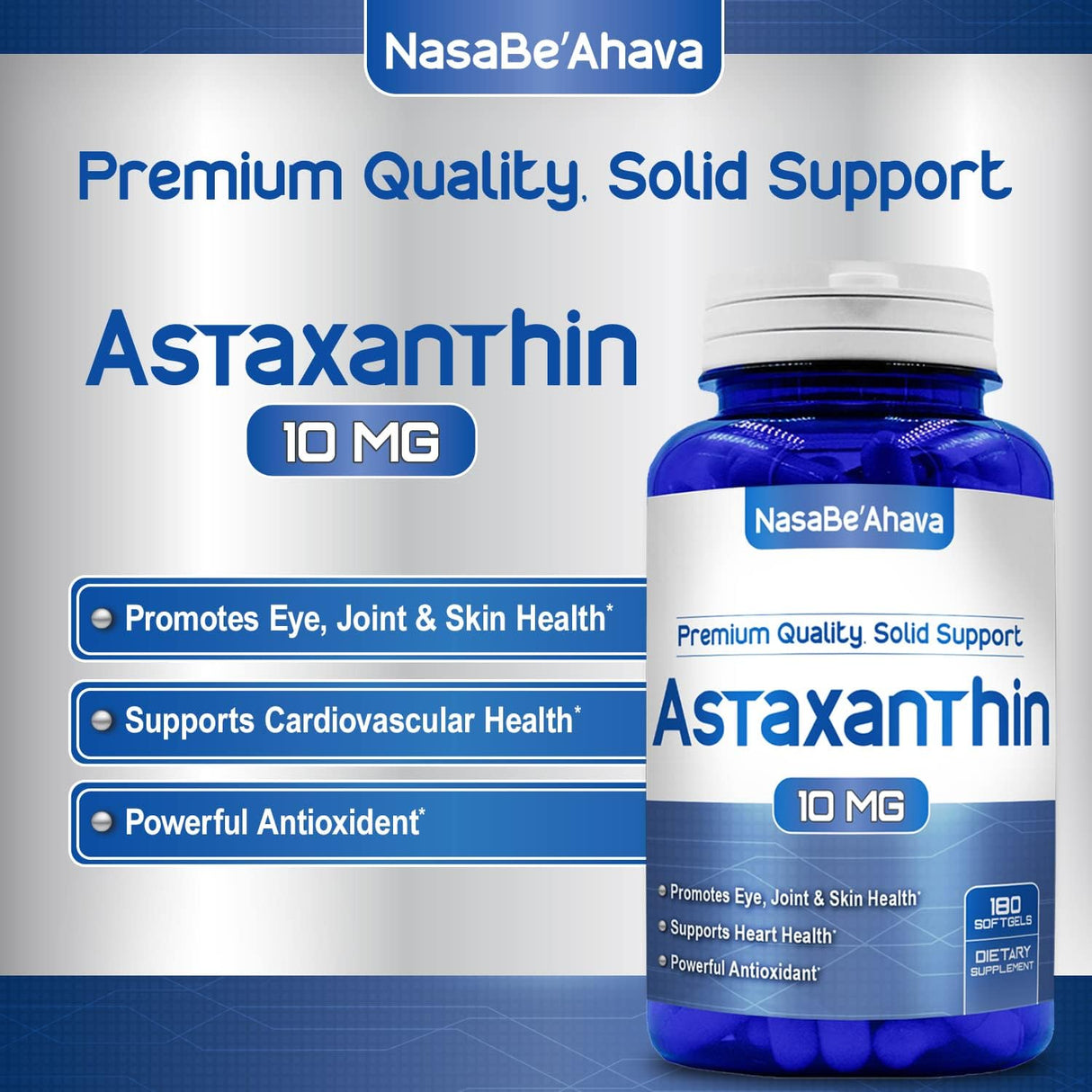 Suplementos Alimenticios Astaxantina Suplemento 6 meses