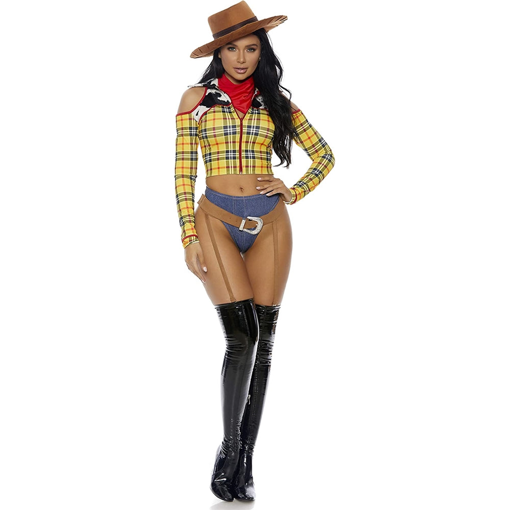 Disfraz de personaje de vaquero para mujer Tamaño: M/ L