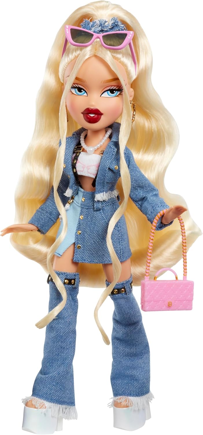 Muñeca Bratz Alwayz Cloe con 10 accesorios y póster