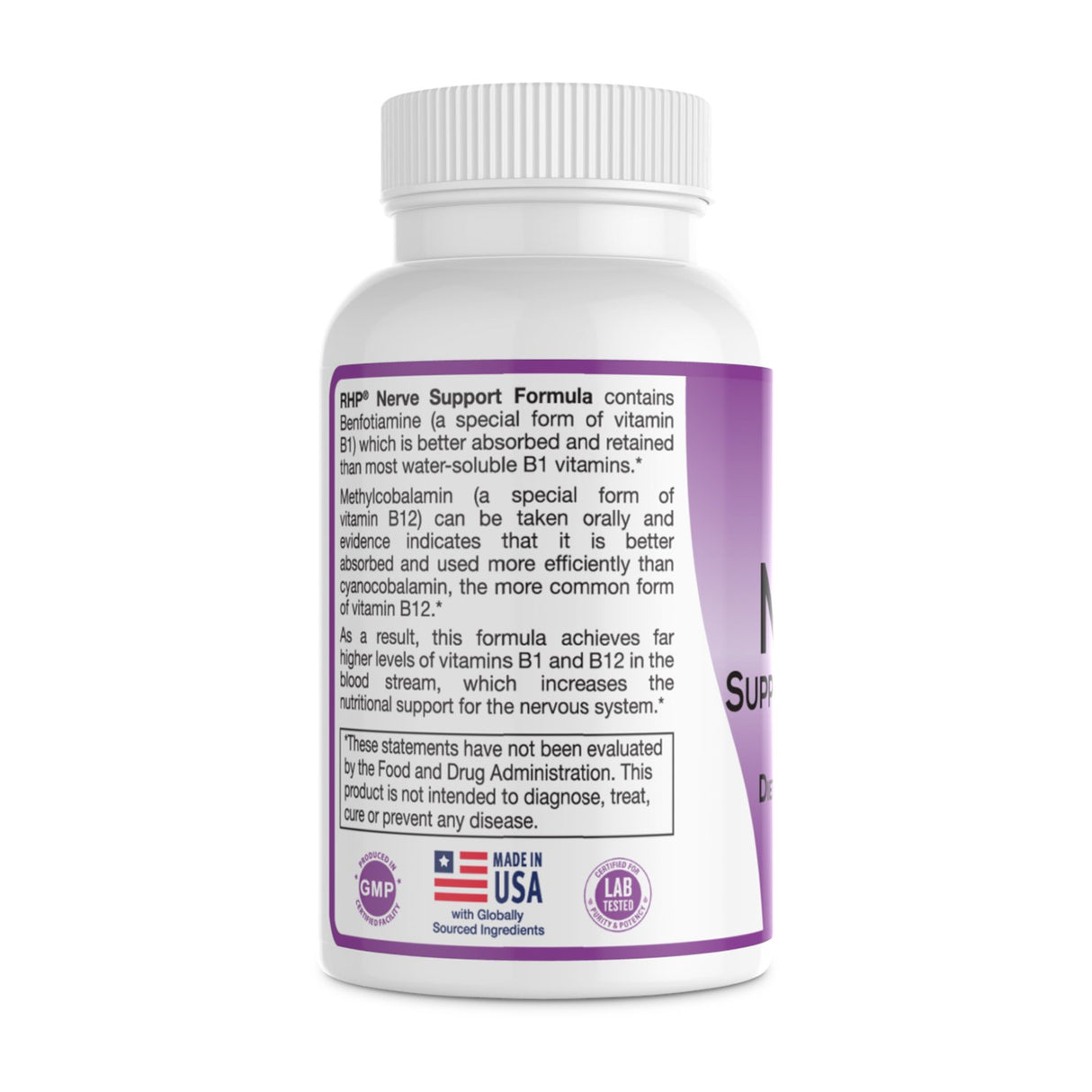 Fórmula de soporte nervioso para el soporte nutricional