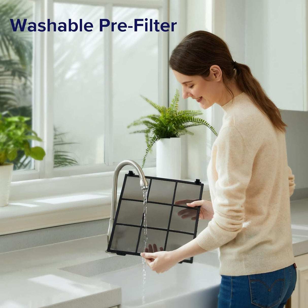 Purificadores de aire para el hogar WiFi inteligente LEVOIT