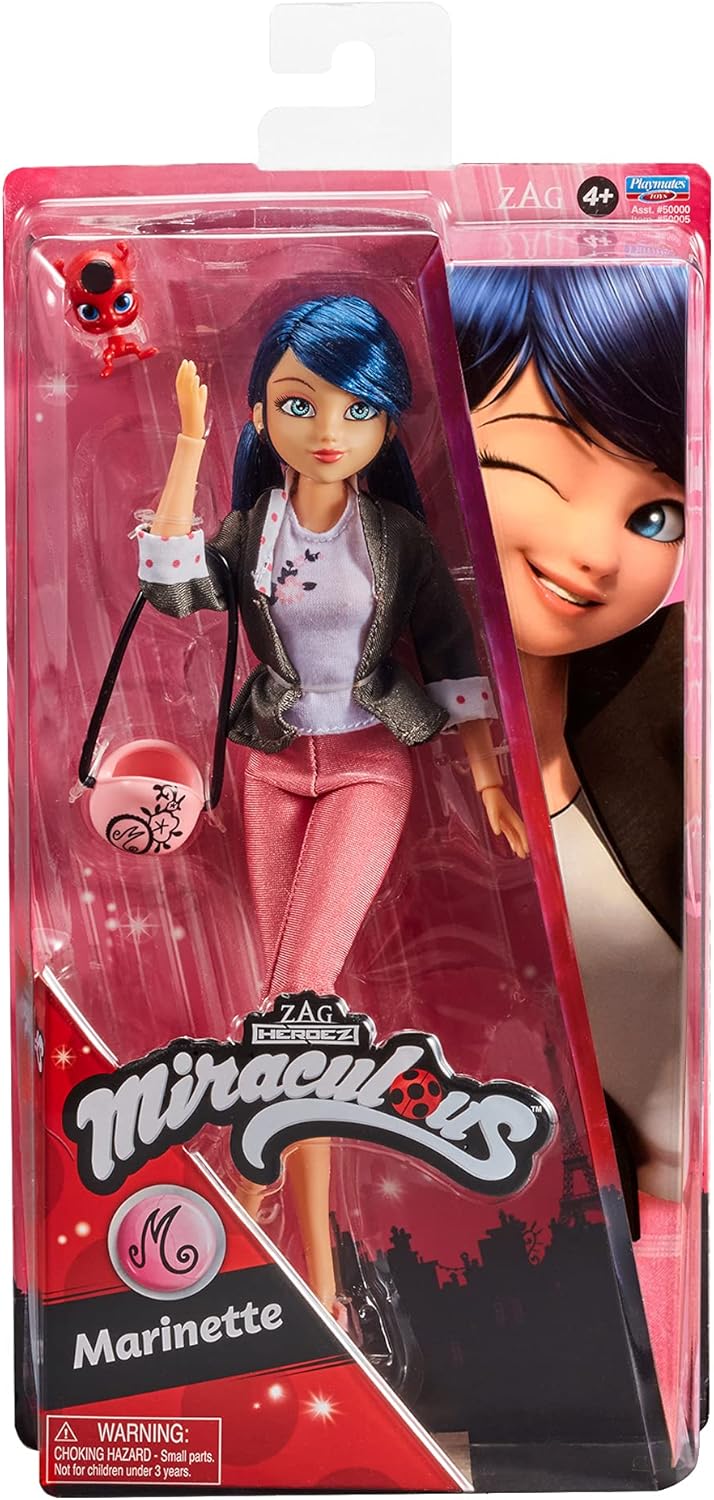 Muñeca de Moda Marinette de Miraculous Ladybug - Articulada