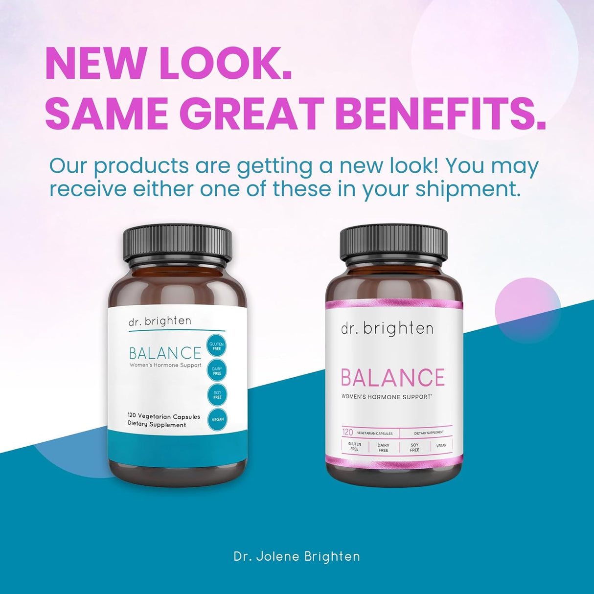 Equilibrio hormonal para mujeres Dr. Brighten Balance