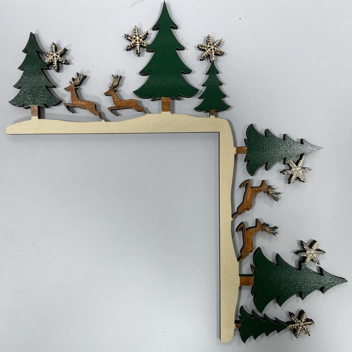 Adorno Navideño Puerta, Decoraciones, Muñeco de Nieve y Santa