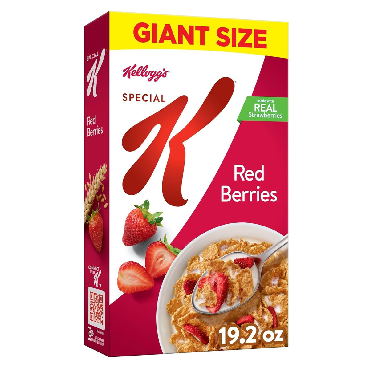 Cereal Kellogg's Special K con Fibras, Tamaño Familiar, 19.2oz