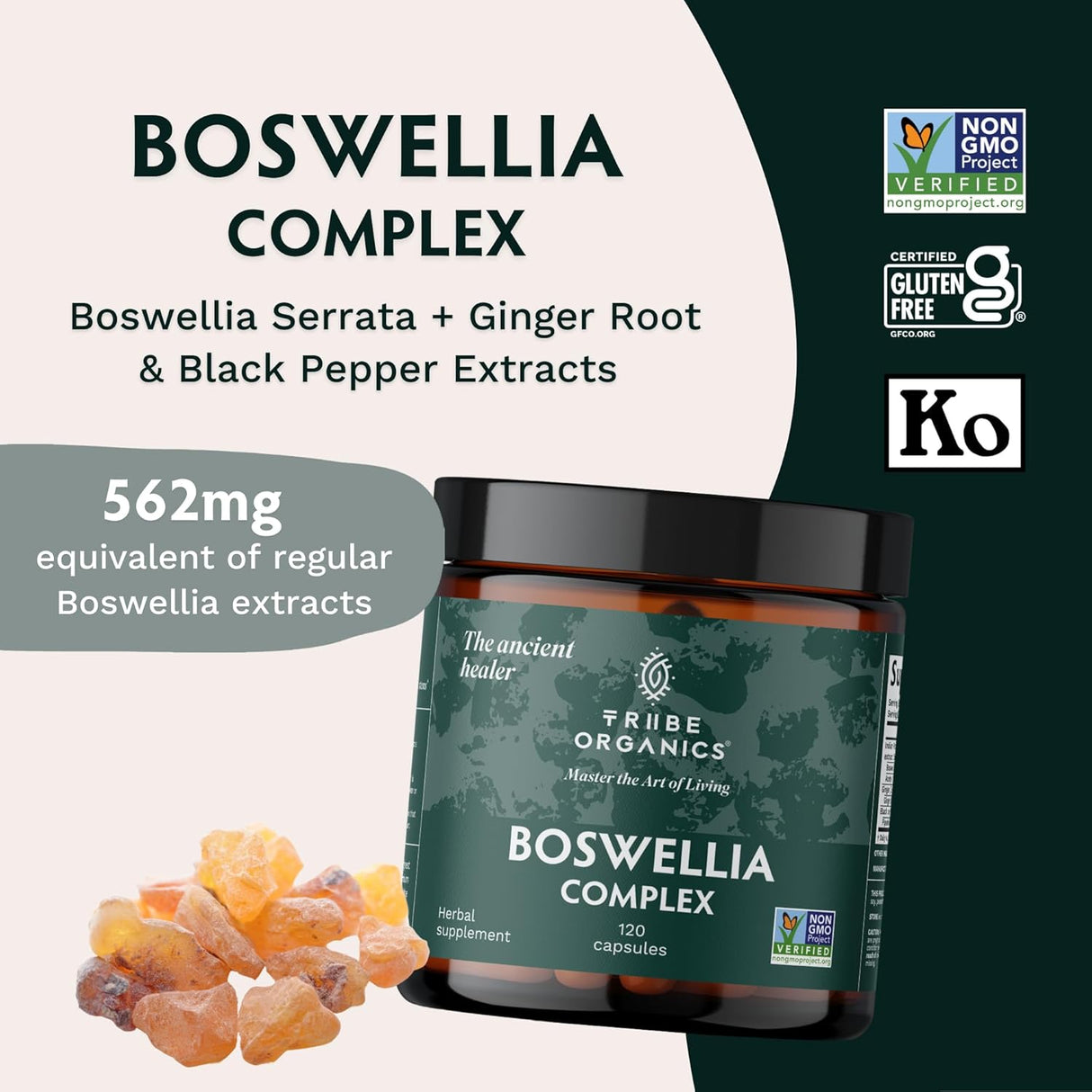 Suplemento Boswellia Serrata Complejo para Articulaciones y Músculos