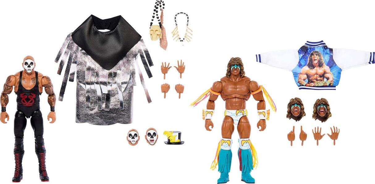 Figuras Mattel WWE Ultimate Edition 2-Pack Greatest Grudges '92 Ultimate Warrior & Papa Shango