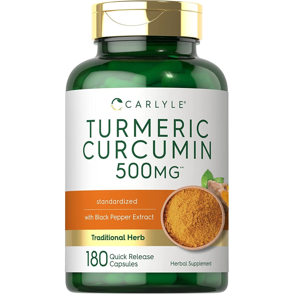 Suplementos Alimenticios Curcumina de cúrcuma con bioperina