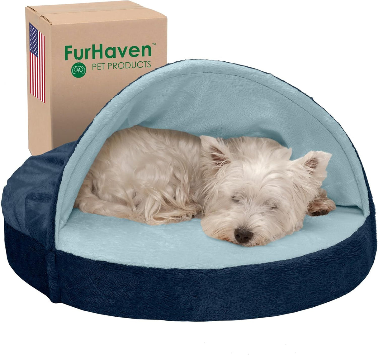 Cama para Perros Furhaven 26 con Gel Refrigerante, 30 lbs