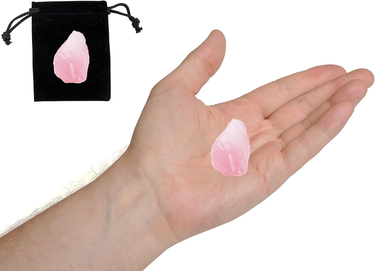 Cuarzos Rosa Crudos Grandes para Sanación y Decoración