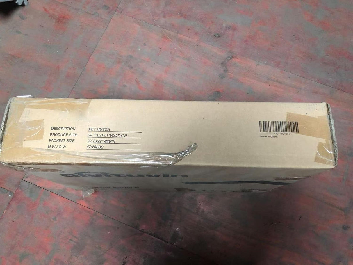 Casa para Gatos Aivituvin 2 Pisos con Ventana para Exteriores